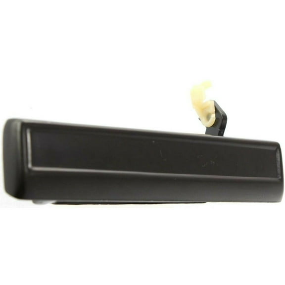 Geelife Door Handles 2pcs Front & Rear Driver Passenger Side Smooth Black Pair