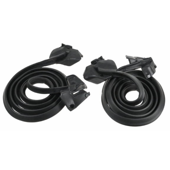 Geelife Door Seal Weatherstrip Pair For Buick Chevy Olds 2 Door Hardtop or Convertible