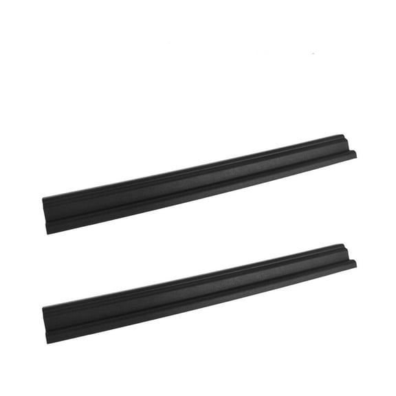 Geelife Door Sill Plate Black Left Driver & Right Passenger Side Pair For TJ Wrangler