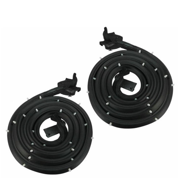 Geelife Door Weatherstrip Seals For 1965-1966 Buick Cadillac Chevy Olds Pontiac 2DR