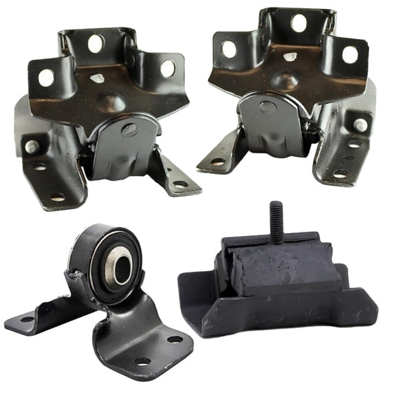 Geelife Engine Motor & Trans. Mount W. Torque Strut 4Pcs Set RWD