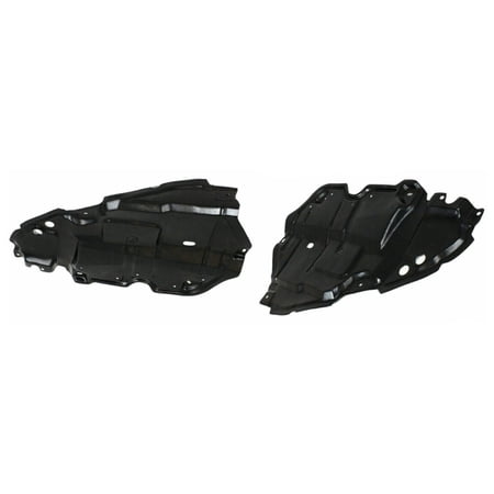 Geelife Engine Splash Shield Under Cover Left + Right Side Pair For Toyota 2007-09 Camry