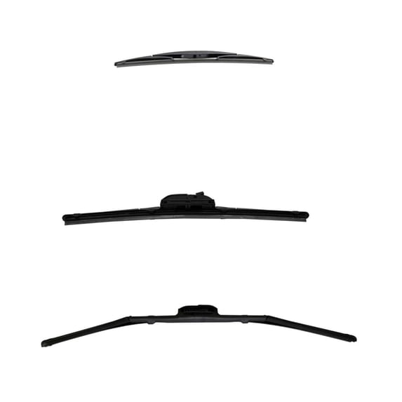 Geelife Exact For Honda 09-18 Fit Hatchback Windshield Wiper Blade Front & Rear 3pc Set