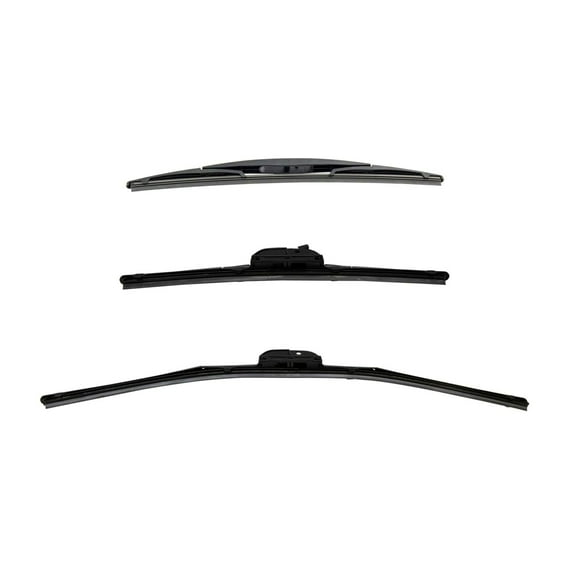 Geelife Exact For Mazda 11-14 2 Hatchback Windshield Wiper Blade Front & Rear 3pc Set