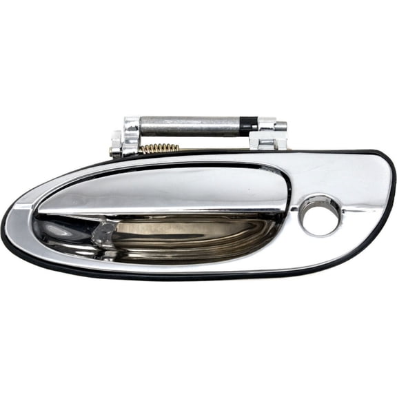 Geelife Exterior Door Handle For 00-03 Nissan Maxima Sedan Front Driver Chrome Plastic