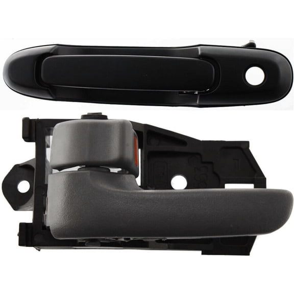 Geelife Exterior Door Handle Kit For 98-03 Sienna Mini Passenger Van Front Left 2Pc