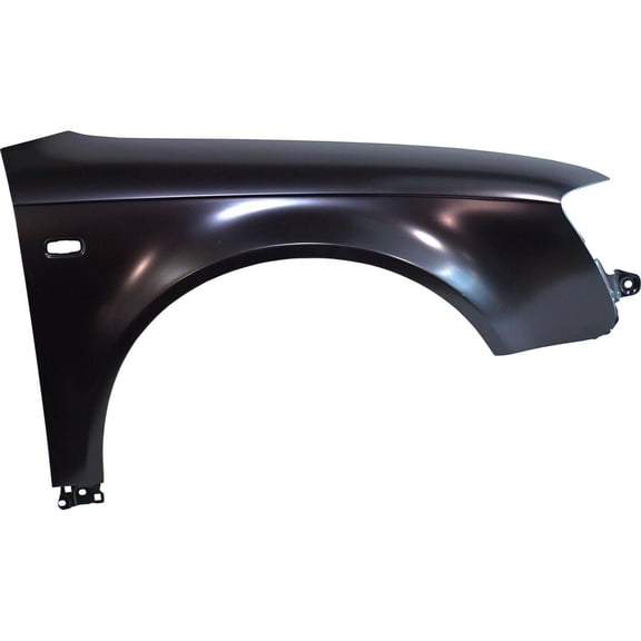 Geelife Fender For 2005-2008 Audi Front Passenger Primed Steel w/ Signal Light Hole