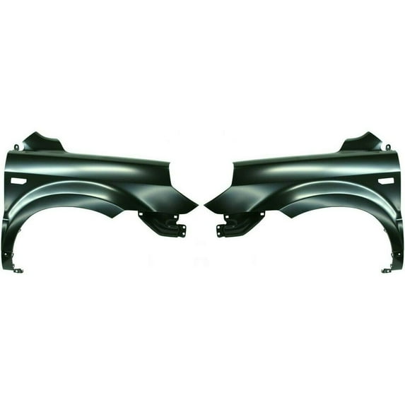 Geelife Fender For 2006-08 Pilot Sport Utility Set of 2 Front Left & Right Primed Steel