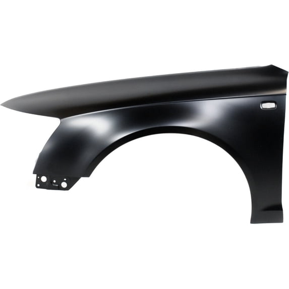 Geelife Fender For Audi 2006-2008 A6 2005-2008 A6 Quattro Front Driver Primed Aluminum
