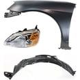 thumbnail image 1 of Geelife Fender Kit For Honda 2001-2003 Civic Coupe Front Left 2-Door 3pc, 1 of 9