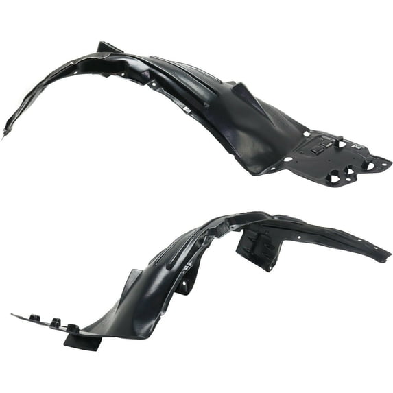 Geelife Fender Liners Set of 2 Front Driver & Passenger Side LH RH For 2018-19 Fit Pair