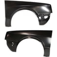 thumbnail image 1 of Geelife Fender Set For VW 1985-1993 Cabriolet 1975-1980 Rabbit Front Primed Steel Pair, 1 of 6