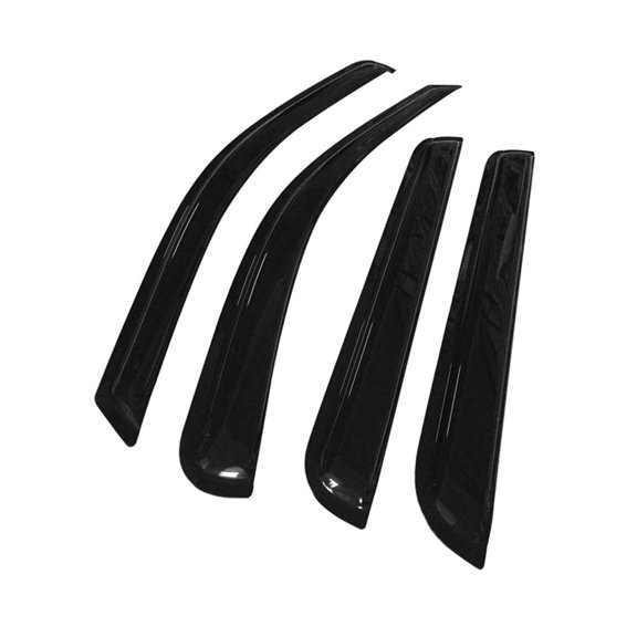 Geelife Fit 05-10 Jeep Grand Cherokee Window Visors Rain Sun Guard Acrylic 4PC Deflector