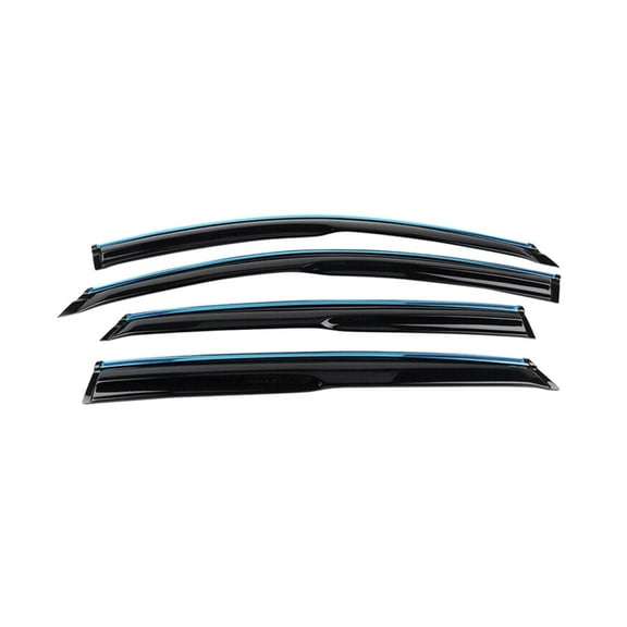 Geelife Fit 18-23 Accord Sedan MUG Style Window Visors Rain Sun Guard Deflector