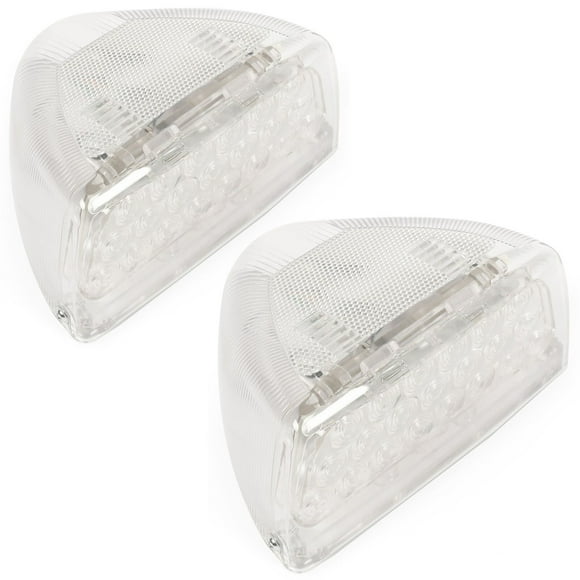 Geelife Fit For 359 379 Peterbilt 379 359 Turn Signal Head Light Marker Light 2PC Clear