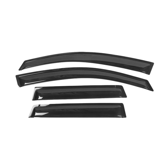 Geelife Fits 07-08 Honda Fit GD3 Acrylic Window Visors Sun Guard Rain Deflector 4Pc Set