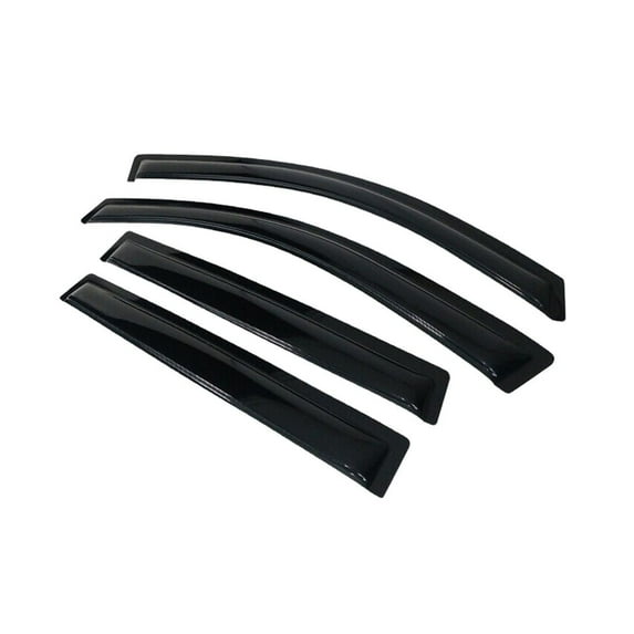 Geelife Fits 07-13 Acura MDX YD2 4Door Acrylic Tape On Window Visors Rain Sun Guard 4Pc