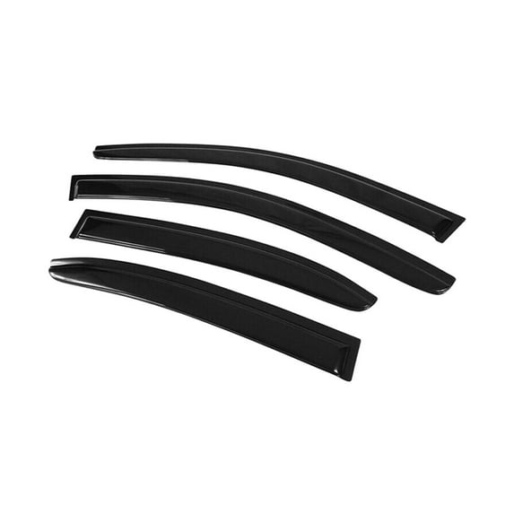 Geelife Fits 11-18 Volkswagen Jetta A6 Sedan Tape On Acrylic Window Visor Rain Guard 4PC