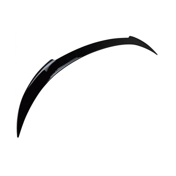 Geelife Fits 12-18 BMW 6 Series F12 Convertible V Style Trunk Spoiler Lip #668 Black