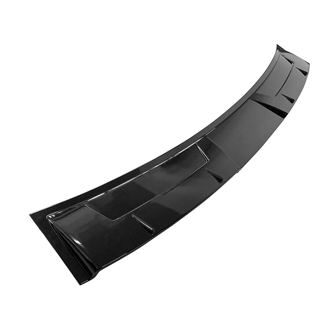 Geelife Fits 14-23 Infiniti Q50 V Style Gloss Black Rear Window Top ...