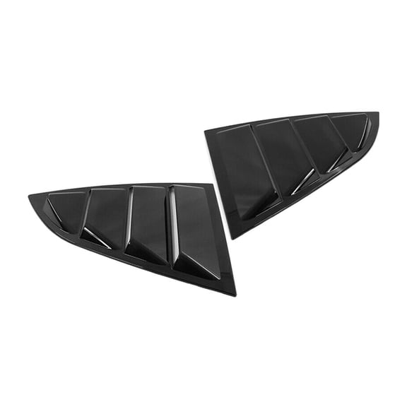 Geelife Fits 22-23 Subaru BRZ & Toyota GR86 2-Door IKON PC Side Window Louver Scoop 2PCS