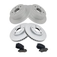 thumbnail image 1 of Geelife For 02-06 Camry Brake Pad & Coated Rotor Kit Ceramic Front & Rear w/Chemicals, 1 of 9