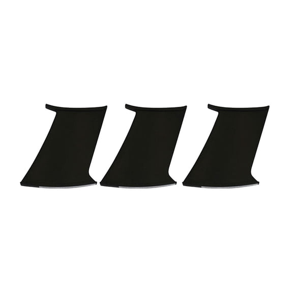 Geelife For 02-07 Impreza 3PC For 02-07 Impreza ABS Trunk Spoiler Wing Stabilizer Add On