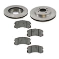 thumbnail image 1 of Geelife For 03-06 Lancer Sedan 04 Lancer Wagon Front Ceramic Brake Pads & Rotor Kit, 1 of 7