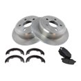 thumbnail image 1 of Geelife For 07-17 Jeep Wrangler 18 Jeep Wrangler JK Rear Ceramic Brake Pad & Rotor Kit, 1 of 10
