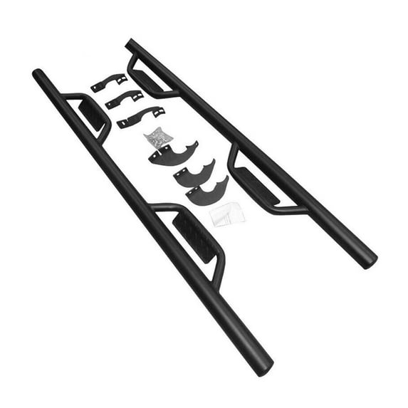 Geelife For 07-21 Tundra For 07-21 Tundra Crew Door Running Boards Side Step Nerf Bar