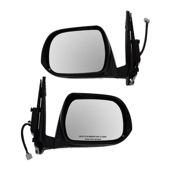 Geelife For 10-13 Toyota 4Runner Power Heated Signal Puddle Light Mirror Set of 2 Kit