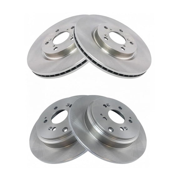Geelife For 11-14 Odyssey Mini Passenger Van Front & Rear Replacement Brake Rotor Kit