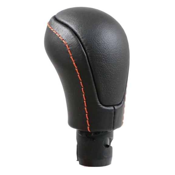 Geelife For 12-15 Chevrolet Camaro Leather Shift Knob Inferno Orange Stitching