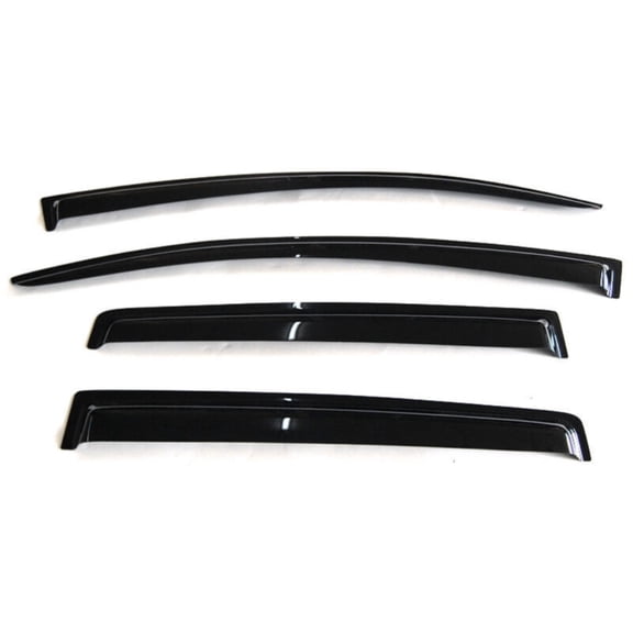 Geelife For 13-15 Chevy Spark Spark Hatchback Slim Style Window Visor Rain Sun Guard 4Pc