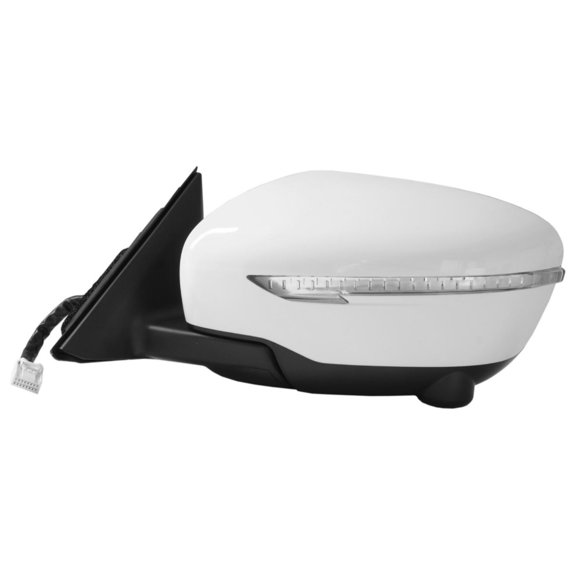 Geelife For 14-19 Nissan Rogue Driver Side Mirror with Camera Power Fold Blinker 13pin L