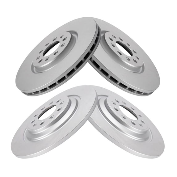 Geelife For 15-17 Chrysler 200 Sedan 14-21 Jeep Cherokee Sport Utility Brake Rotor Set