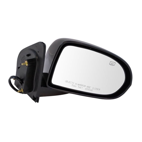 Geelife For 16-17 Compass Sport Utility Mirror Power Heated Smooth Black Passenger Side