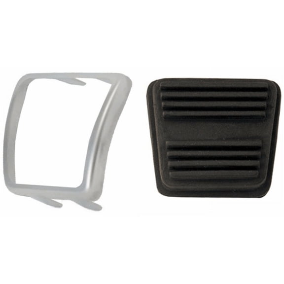 Geelife For 1969-1981 Chevy Camaro 1969-1974 Chevy Nova Parking Brake Pedal Pad & Trim