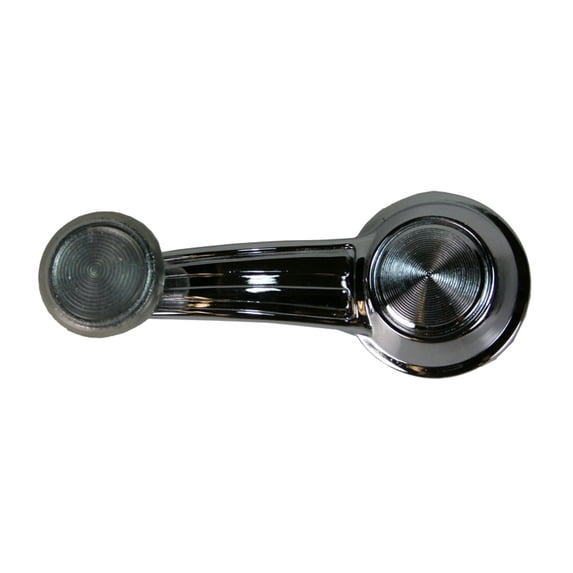 Geelife For 1973-1990 Buick Cadillac Chevrolet Window Crank Handle Chrome w/Clear Knob