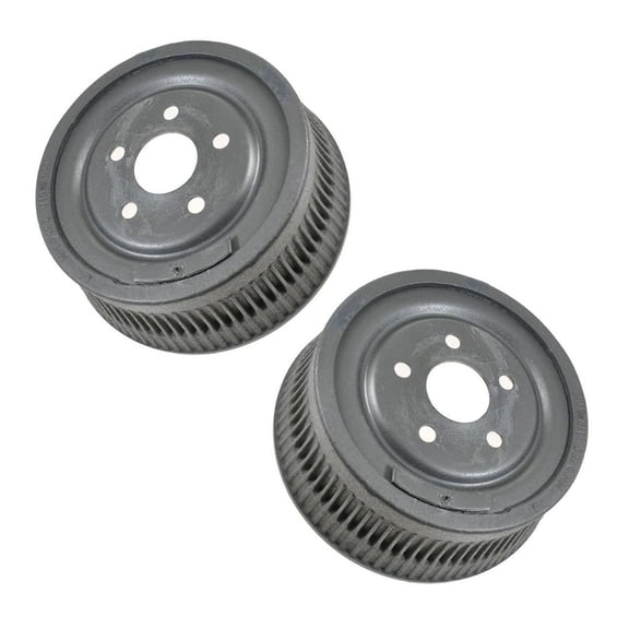 Geelife For 1986-1995 Chrysler Dodge Plymouth Rear Brake Drum Set