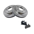 thumbnail image 1 of Geelife For 1994-1999 Dodge Ram 1500 Brake Pad & Rotor Kit Metallic Front w/Chemicals, 1 of 9