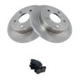 thumbnail image 1 of Geelife For 1994-2004 Ford Mustang Rear Brake Pad & Rotor Kit Ceramic w/Chemicals, 1 of 9