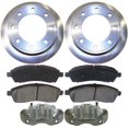 thumbnail image 1 of Geelife For 2000-2004 F-350 F-250 Super Duty Rear Caliper Ceramic Pad Rotor Bundle, 1 of 12