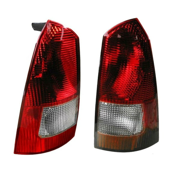 Geelife For 2003-2007 Ford Ford Focus Focus Taillight Black Housing