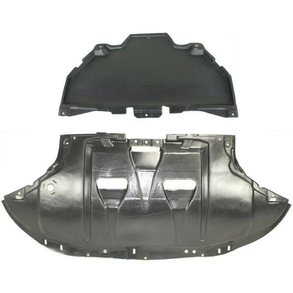 Geelife For 2003-2008 Audi Engine Splash Shields Set of 2 Front & Rear Sedan Pair