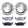 thumbnail image 1 of Geelife For 2004 2005 2006 Dodge Durango 2002-2004 Ram 1500 Rear Rotors and Ceramic Pads, 1 of 3