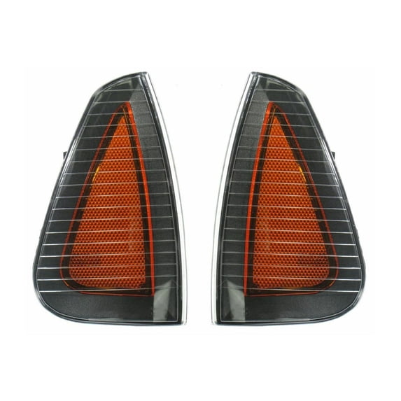 Geelife For 2006-2010 Charger Sedan Side Marker Parking Turn Signal Corner Lights Set