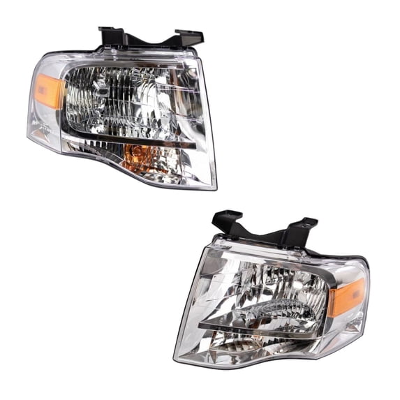 Geelife For 2007-2013 Ford Expedition Sport Utility Headlight Set