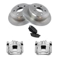 thumbnail image 1 of Geelife For 2007-2017 Jeep Wrangler 2018 Jeep Wrangler JK Rear Brake Pad & Rotor Kit, 1 of 6