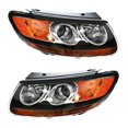 Geelife For 2007 Hyundai Santa Fe Sport Utility DIY Headlight Set